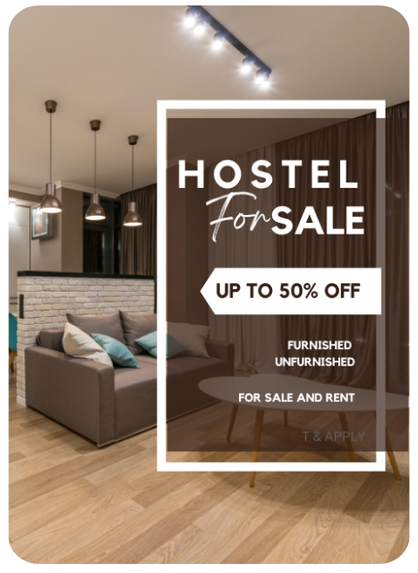 hostel sale round border