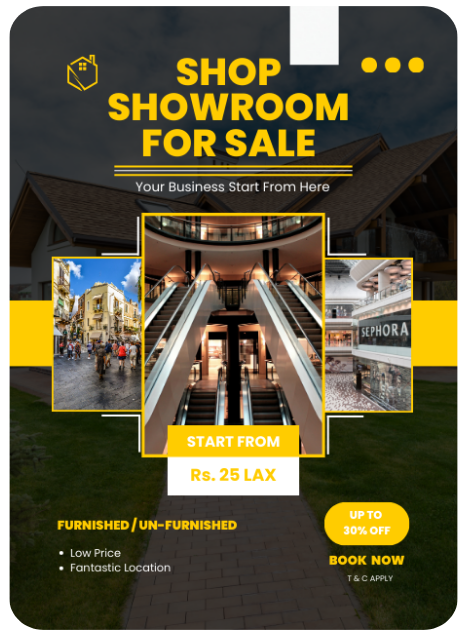 shopshowroom sale round border